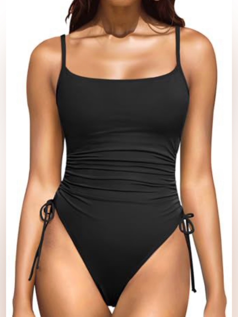 Women's High Cut One Piece Swimsuit - Tummy Control